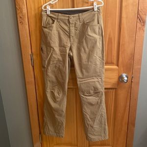 Eddie Bauer 32x32 fleece lined tech pants hiking camping
